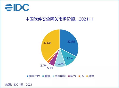 2021上半年中國IT安全軟件市場 需求加速釋放，網絡與信息安全軟件開發同比增長36.6%
